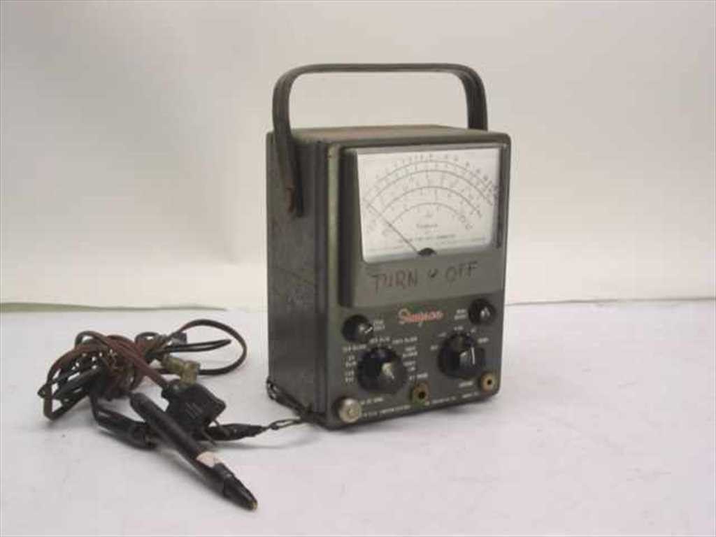 Simpson Model 311-2 VTVM